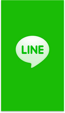 ①LINEのアプリを 立ち上げる
